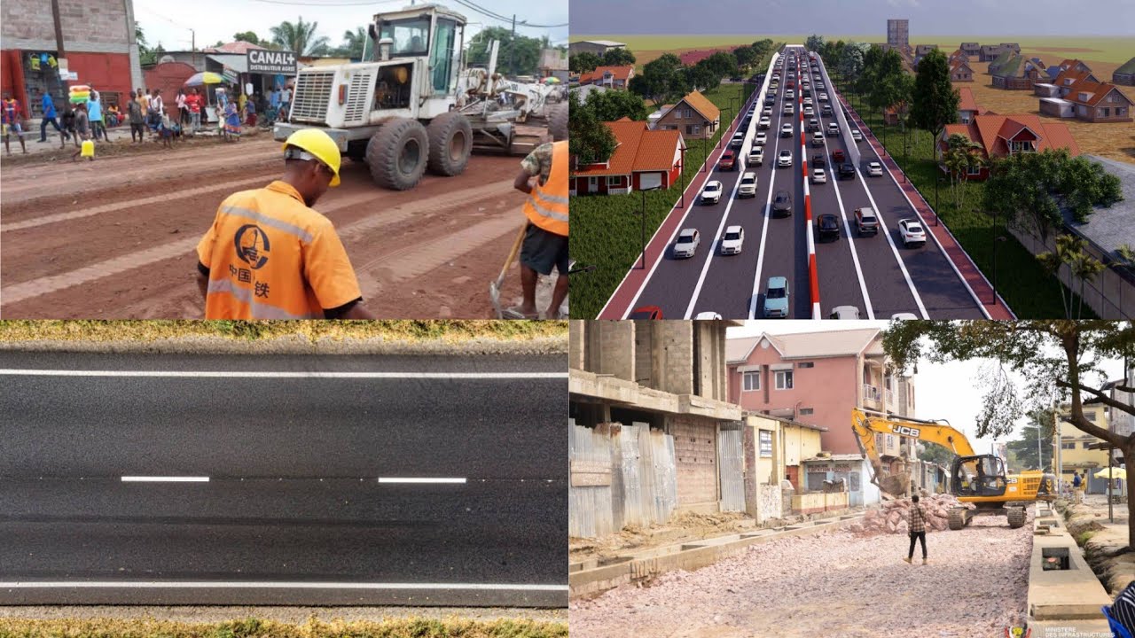 🚧 KINSHASA–MATETE : NOUVELLE ROUTE DU QUARTIER NGUFU JUSQU’À LA ROCADE MULELE, LES TRAVAUX AVANCENT!