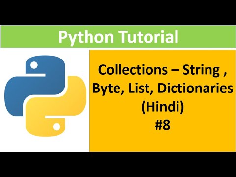 Python Tutorial For Beginners 8 : Collections in Hindi - YouTube