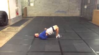 Explosive hip thrust