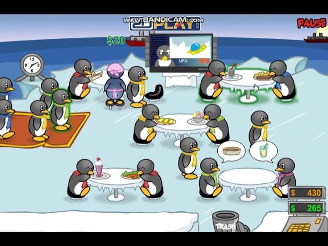 Penguin Diner 2 - Walkthrough, comments and more Free Web Games at