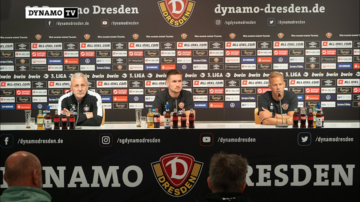 7. Spieltag | SGD - FCE | Pressekonferenz nach dem Spiel