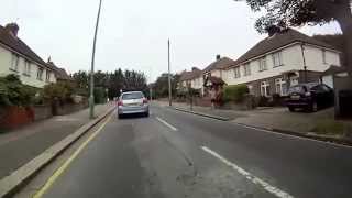 Shelldale Road to Blatchington Mill by bicycle