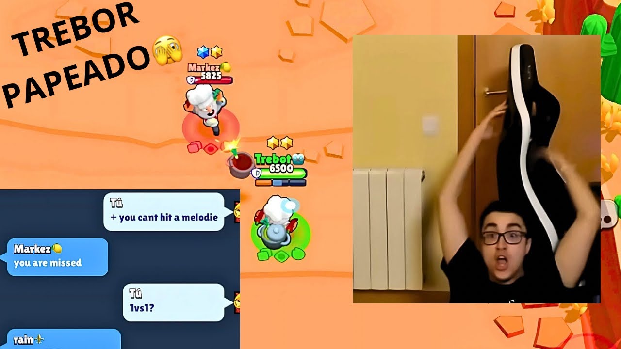 TREBOR RETA A ESTE JUGADOR A 1vs1 ACABA SIENDO HUMILLADO EN BRAWL TV 1-3🫣