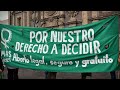 La despenalización del aborto en México.