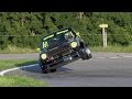 Always at over the limit vw golf 1 20 16v by crazy guy daniel wittwer swiss hillclimb 2016