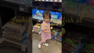 At Petsmart Richmond looking for petfish #shorts #petfish #richmondbc #momlife ❤️