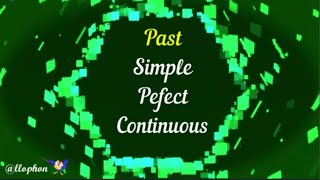 Past Continuous vs Past Simple vs  Past Perfect в английском