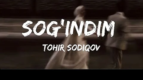 TOHIR SODIQOV - SOG’INDIM lyrics | Qo’shiq matni | karaoke🎤 #Tohirsodiqov #sogindim #seni_sogindim
