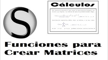 4.15 SMath Studio: Funciones para Crear Matrices (Matrices 1)