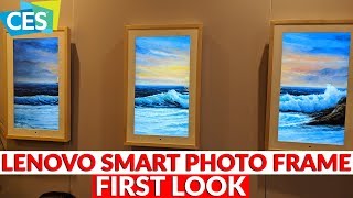 Lenovo Smart Mounted Photo Frame With Google Photos - I Am In Love - CES 2020 screenshot 2