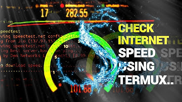 Speedtest-Go in Termux -Check Internet Speed