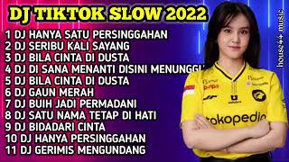 DJ TIKTOK SLOW 2023 FULL BASS - DJ HANYA SATU PERSINGGAHAN X DJ SERIBU KALI SAYANG