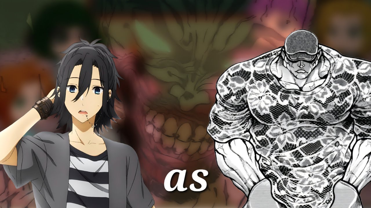 🇬🇧🇺🇸🇧🇷🇷🇺 BAKI || Horimiya react to Miyamura as Jack Hanma || gacha react