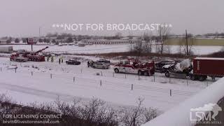 2/5/2018 Ames, IA 70 Car Pileup Shuts Down I35