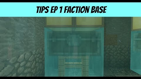 Minecraft Tips: Factions Base