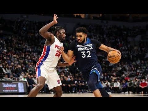 Detroit Pistons vs Minnesota Timberwolves Full Game Highlights | February 6 | 2022 NBA Season