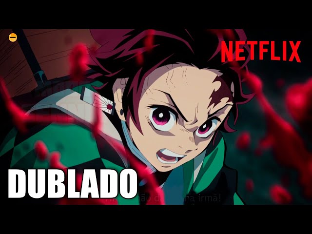 DEMON SLAYER DUBLADO NA NETFLIX 