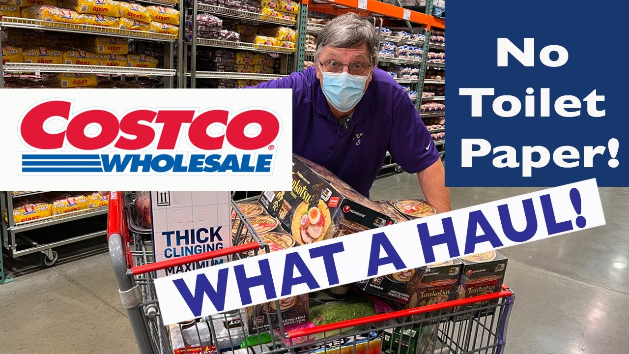 WHAT? No Toilet Paper at Costco? Shop with Us on our COSTCO HAUL! You won't believe what we found!