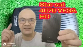 Starsat 4070 VEGA HD - مراجعه جهاز الاستقبال ستارسات