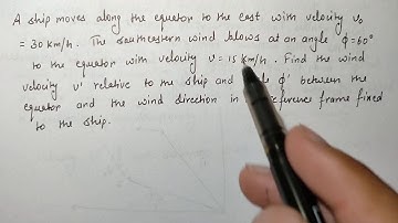 Problem 1.6 | I.E Irodov Part 1 | Kinematics