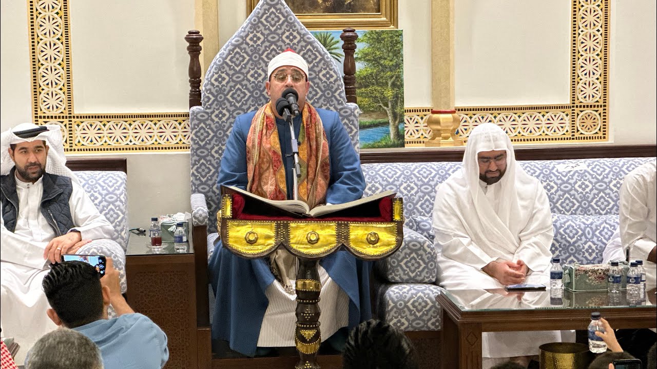 مجلس قرآني تحفّه الملائكة فخشعت القلوب💚من سورة الشوري والإنسان#محمود_الشحات #البحرين #رمضان2023