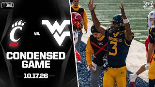 Cincinnati vs. West Virginia Condensed Game | 2026 Monster Energy Big 12 Football