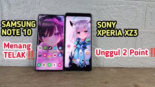 SAMSUNG NOTE 10 VS SONY XPERIA XZ3• Harga Murah Gak selalu Kalah🇯🇵