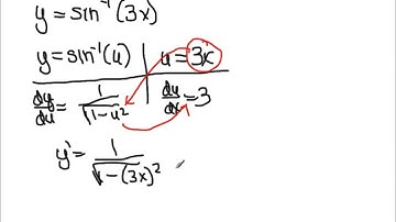 Derivative of Inverse Trig Functions Video #3