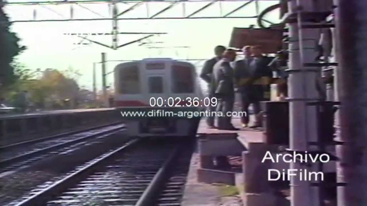 Nuevos coches con servicio electrico de la linea General Roca 1985 ...