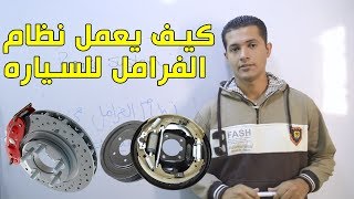 كيف يعمل نظام الفرامل في السيارات - How Brake System works