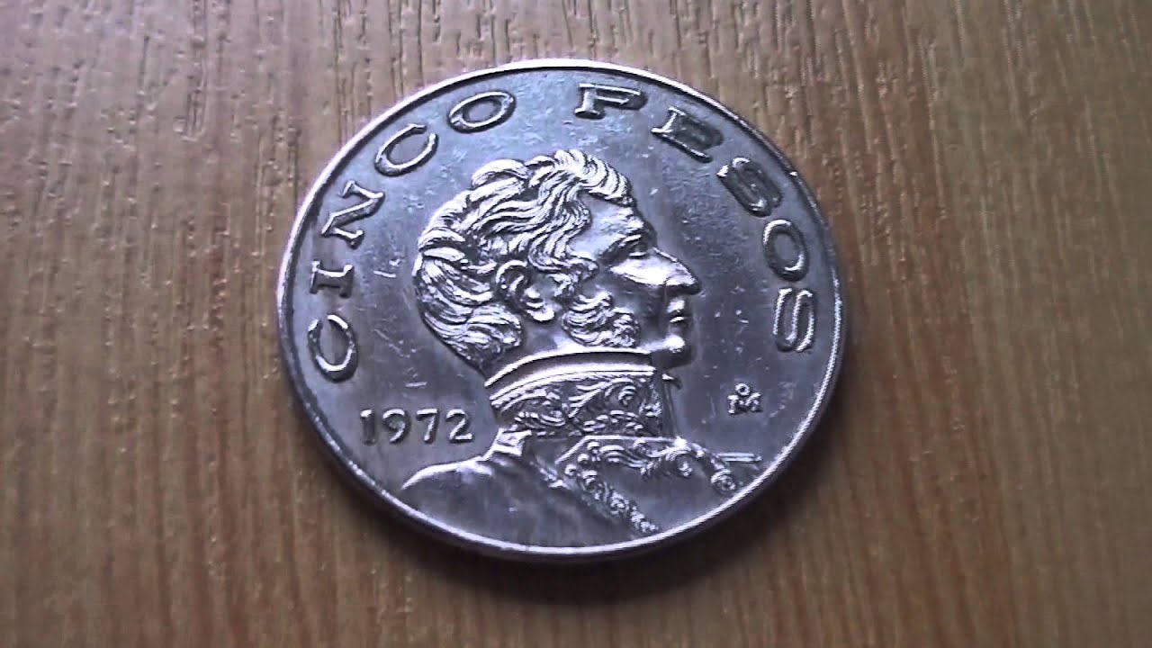 Mexican Cinco Pesos Coin From 1971 In HD YouTube mexican-cinco-pesos-coin-from-1971-in-hd-youtube