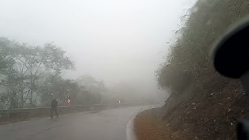 đèo áng tòng na rì bắc kạn mùa đông sương mù dày đặc