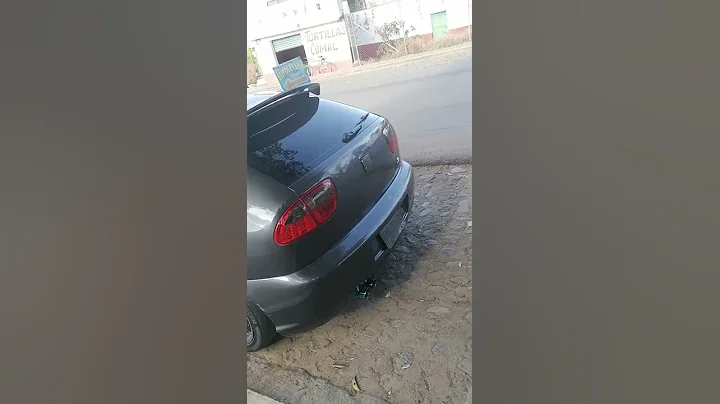 running car