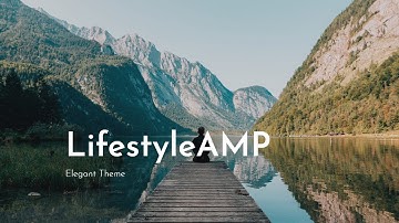 LifestyleAMP | HTML Web Page Template - Mobirise