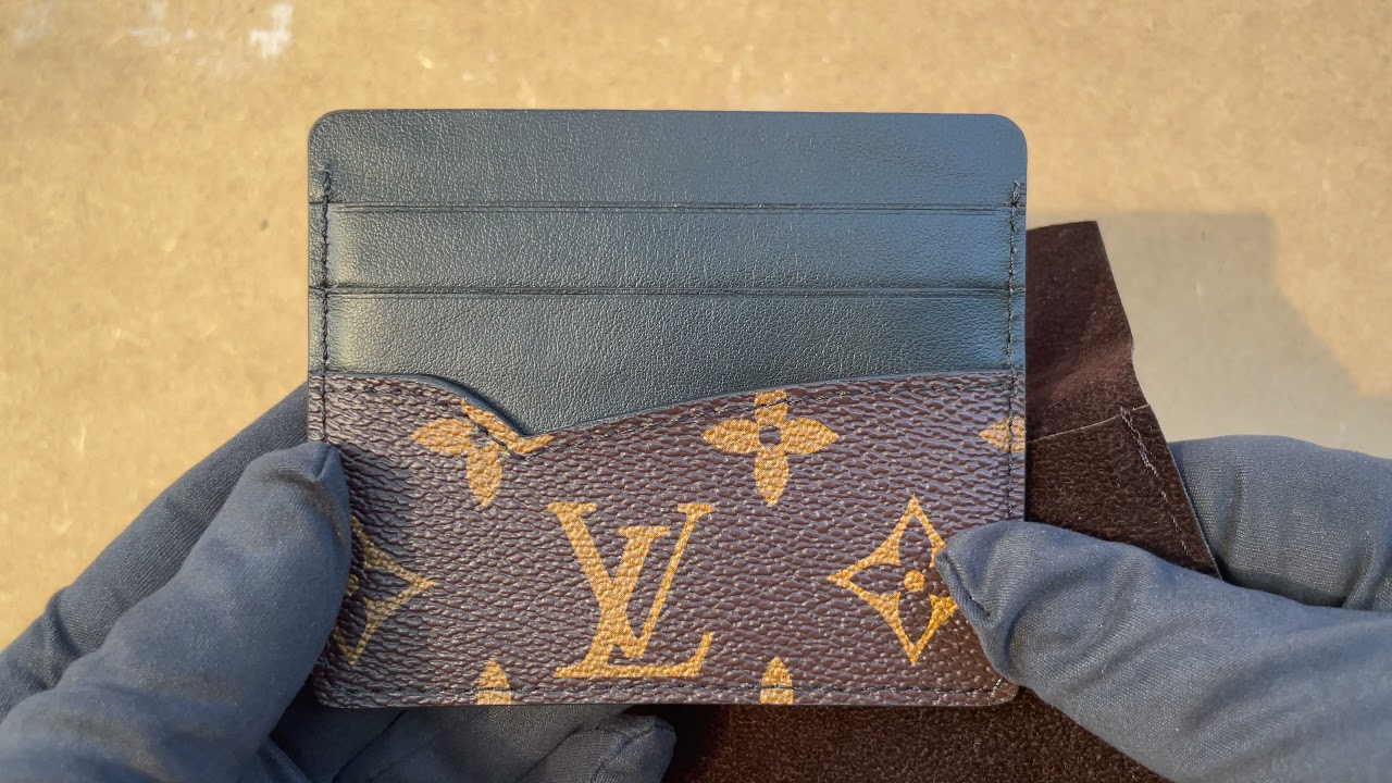 Louis Vuitton Monogram Leather Watch Card Holder