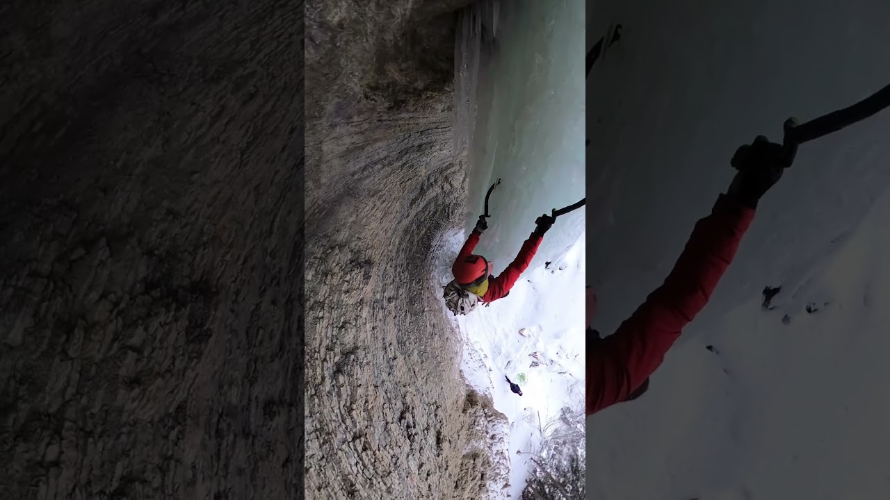 There is nothing like climbing a frozen waterfall.