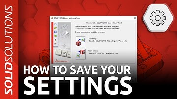 How to Save your SOLIDWORKS Settings | Beginner SOLIDWORKS Tutorial