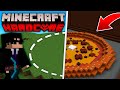 CONSTRUI una PIZZA en MINECRAFT SURVIVAL  🍕