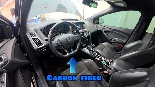 Focus RS gets new steering wheel + Install