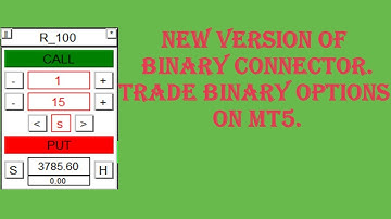 Binary Connector V3 - From MT5 to Binary