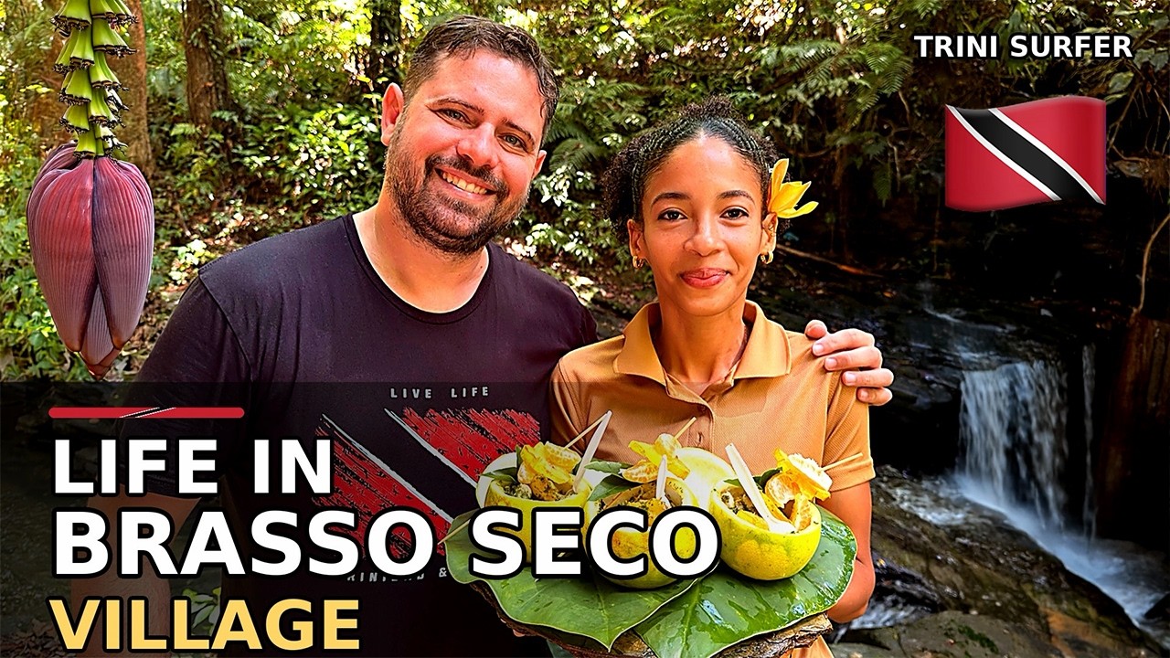 Brasso Seco Village Life for a Day: Waterfalls, River Dips & Food Feast for My 40th Birthday  🌿💧