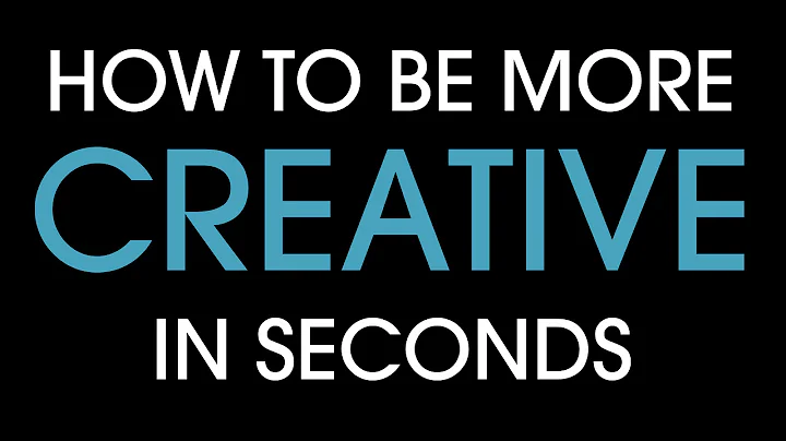 How to be more creative in seconds! - DayDayNews