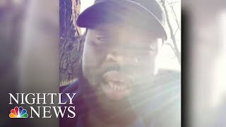 Chicago Camp Volunteer Shot In Leg While Recording Himself Canvassing On FB Live | NBC Nightly News