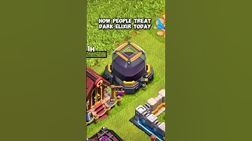 How people treat dark elixir today | Clash of clans |