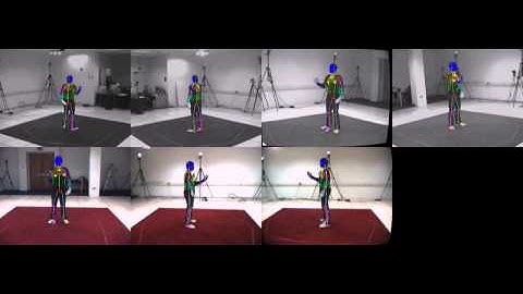 Markerless Motion Tracking. HumanEva-I S2 Gesture