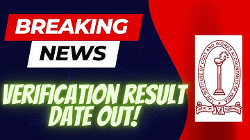 Breaking News For CMA VERIFICATION STUDENTS| CMA Verification Results of CMA Inter and Final