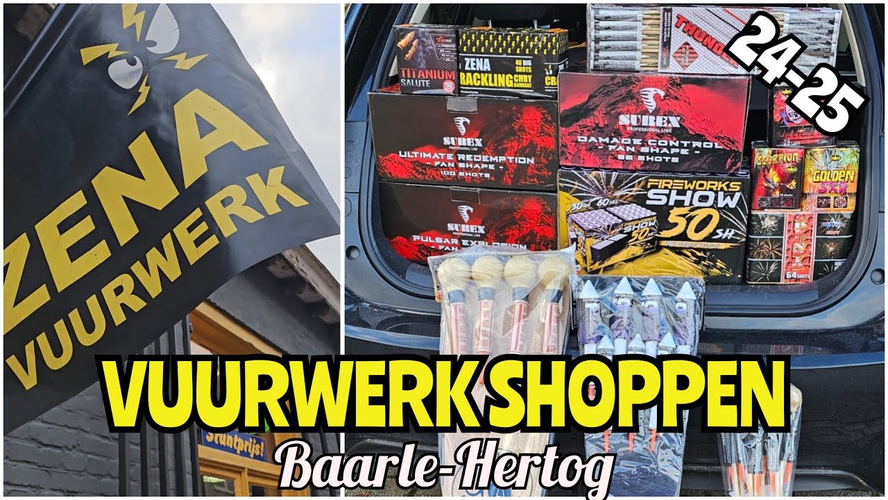 VUURWERK SHOPPEN BELGIE 2024 2025