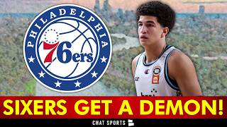 Sixers Land A DEMON In Latest Sports Illustrated 2026 NBA Mock Draft | 76ers Draft Rumors