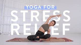 Yoga for STRESS RELIEF 😌 Full Length 30-Minute Yoga Class with Ashton August