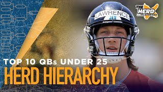 Herd Hierarchy: Colin Cowherd ranks the top 10 QBs under the age of 25 | NFL | THE HERD